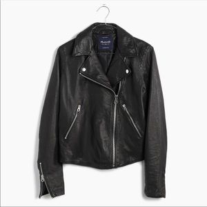 Black Madewell leather jacket